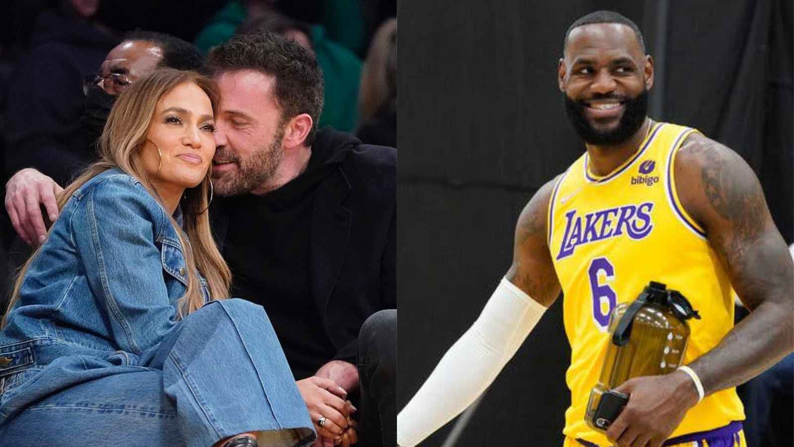 Watch: LeBron James video bombing Jennifer Lopez and Ben Affleck during Lakers vs Celtics showdown