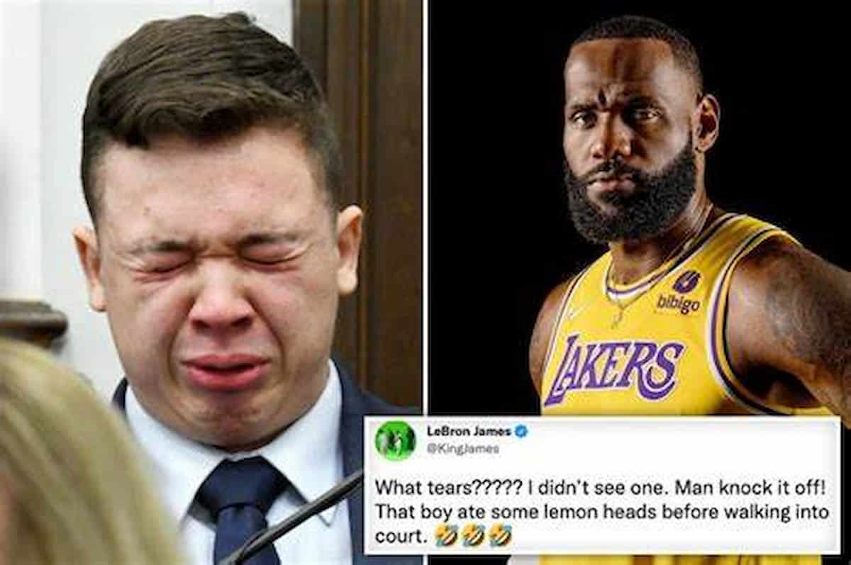 “F*ck You, No longer a Laker Fan”: Kyle Rittenhouse rips apart LeBron James for questioning his emotions during trial