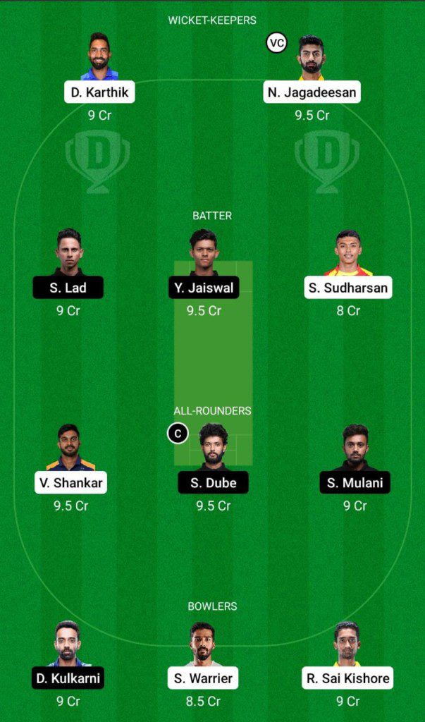 TN vs MUM Dream11