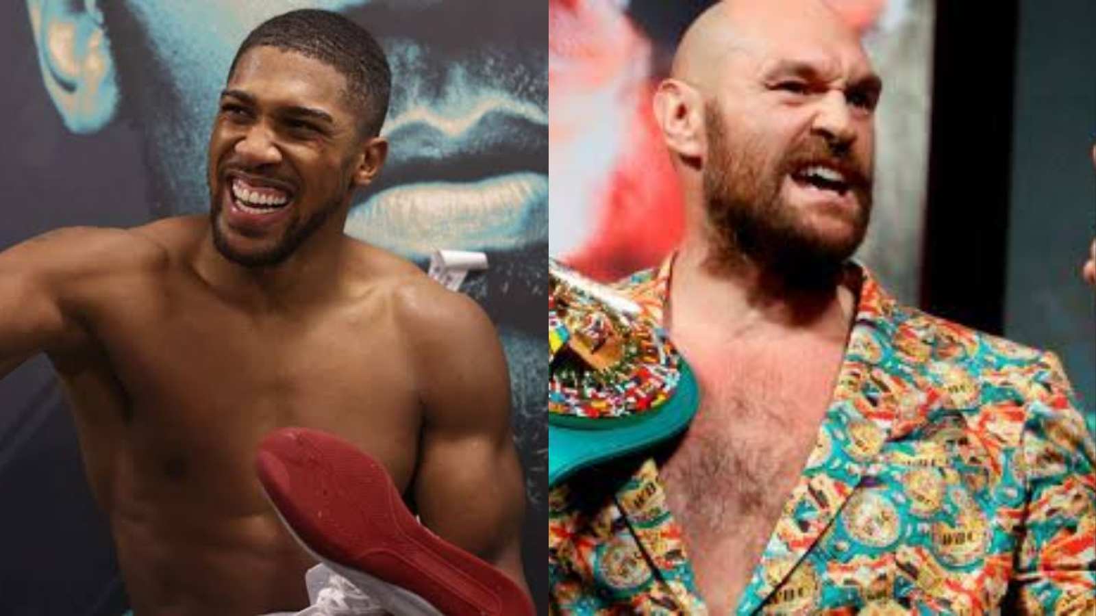 “AJ is a p****,” Tyson Fury leads a disrespectful mob chant against Anthony Joshua