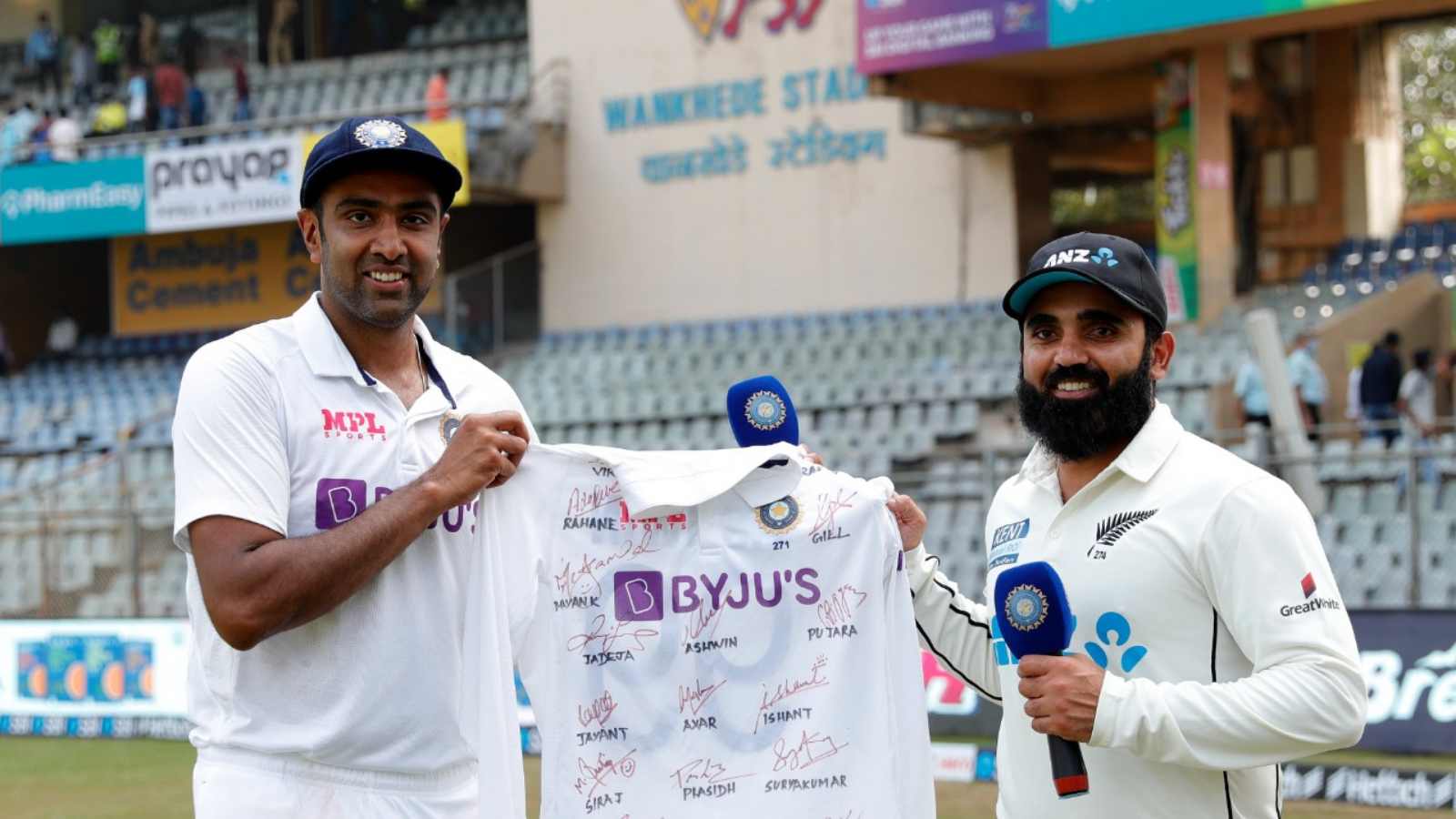 Twitter verifies Ajaz Patel’s account after Ravichandran Ashwin’s request