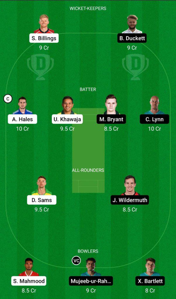 THU vs HEA Dream11