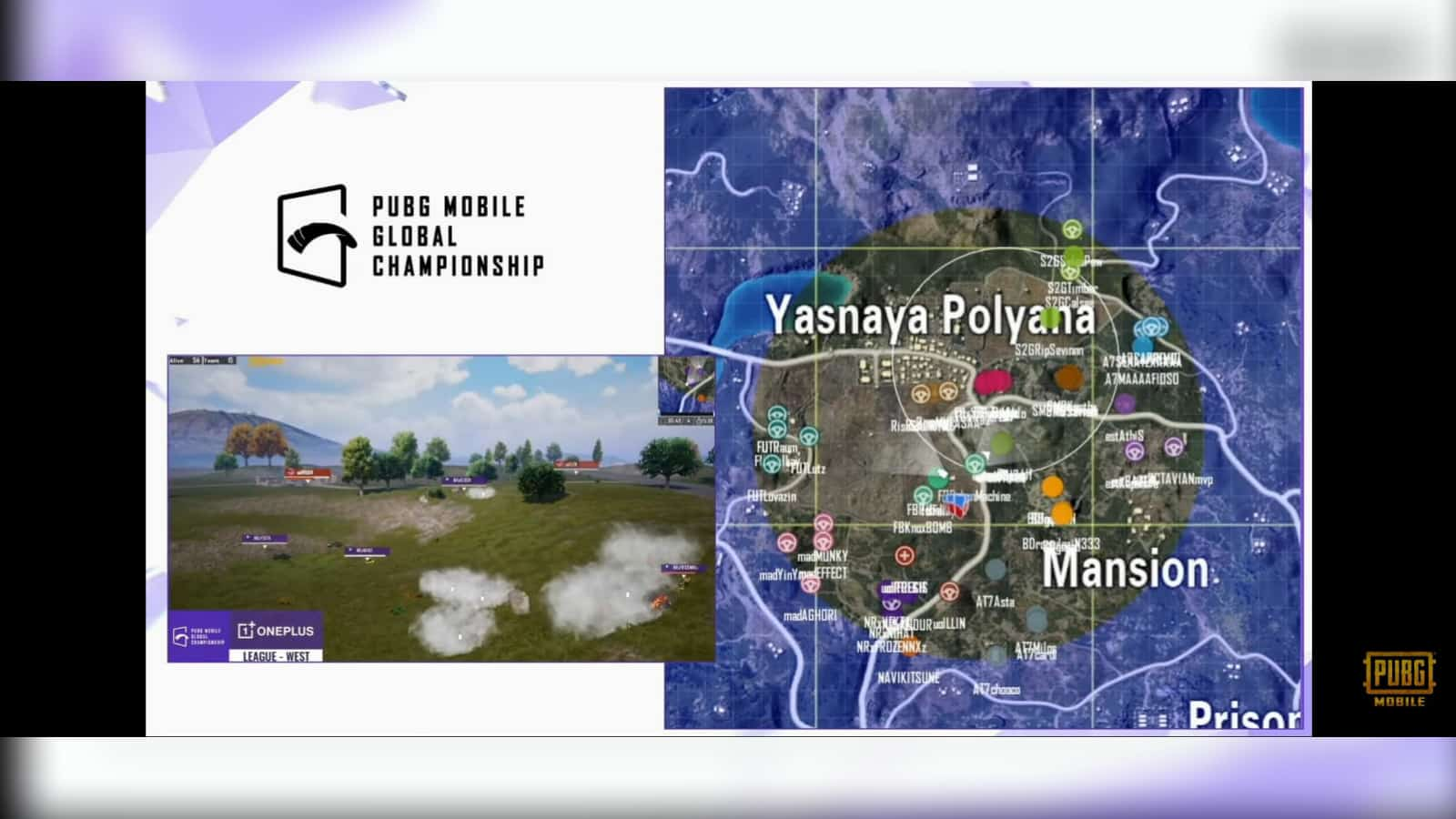 PUBG Mobile Global Championship 2021 West: Super Weekend 1 Day 2 overall standings