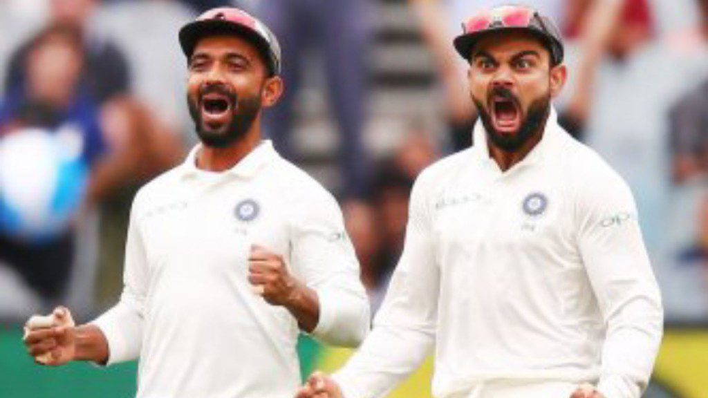 Ajinkya Rahane and Virat Kohli