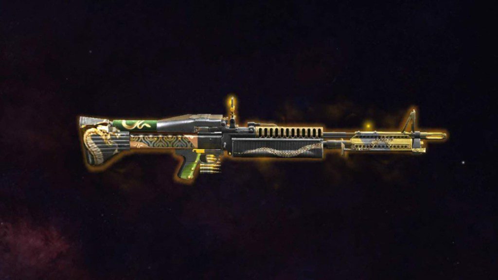 Viper Gangster M60 in Free Fire