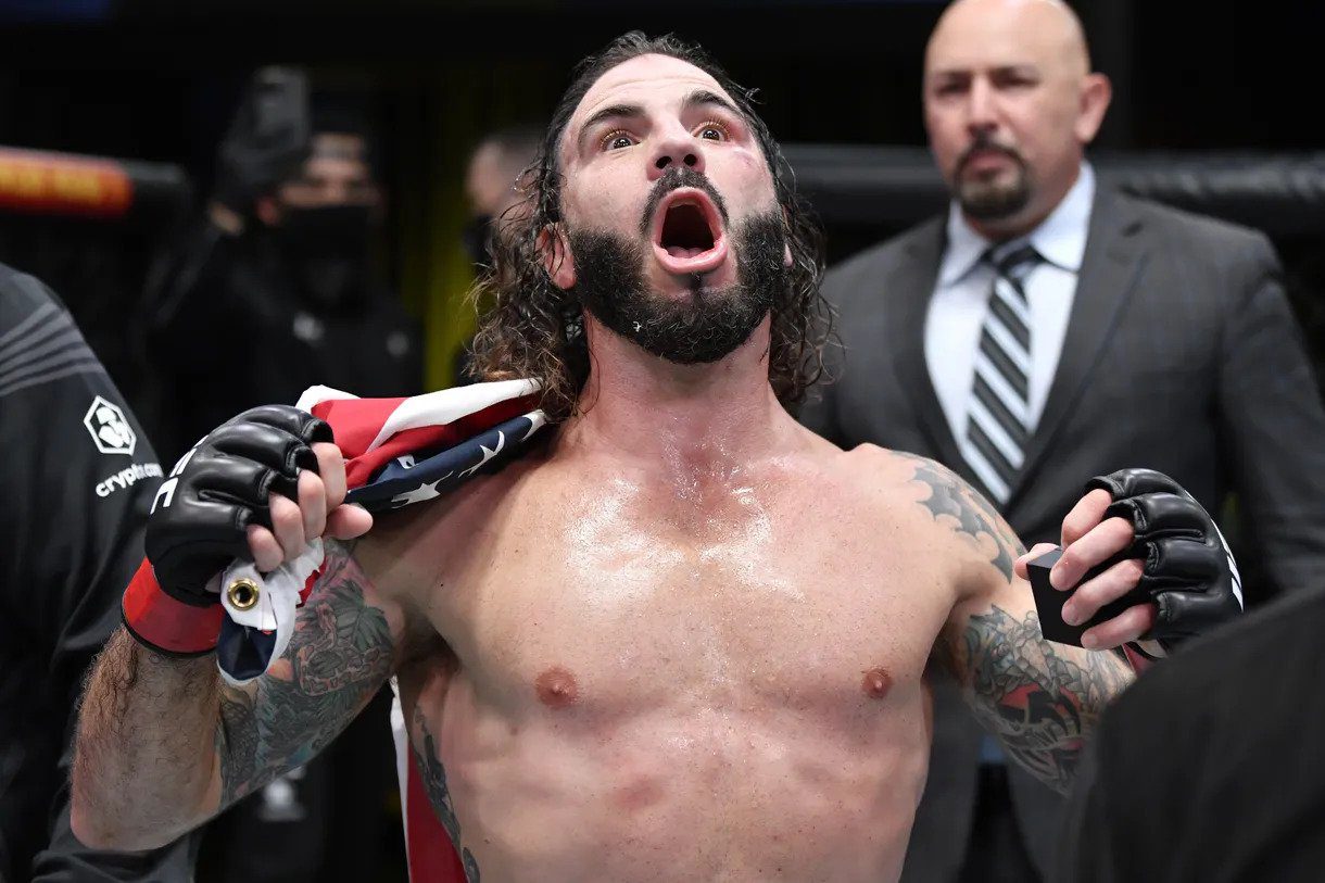 UFC Vegas 44: Clay Guida submits the World Ji-Jitsu Championship Silver Medalist Leonardo Santos