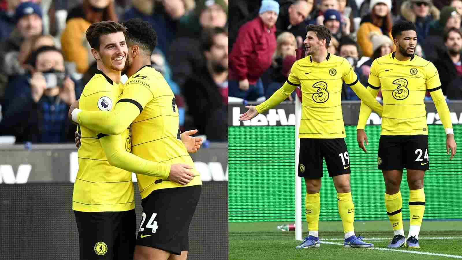 WATCH: Mason Mount shows pure class as Chelsea lead 2-1 against West Ham in the first half