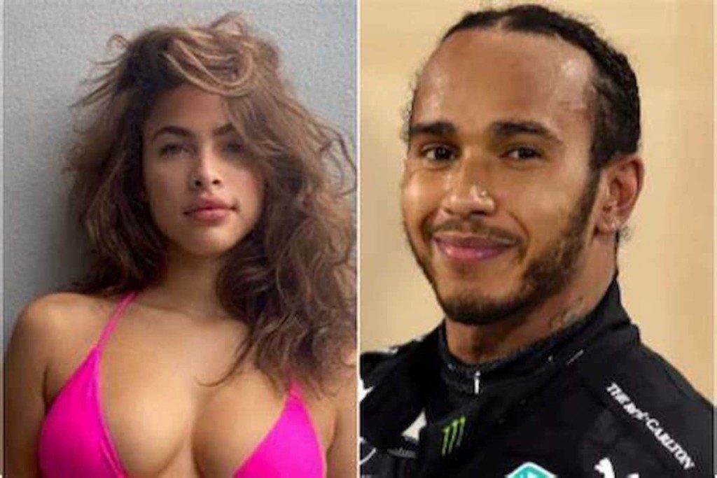 Camila Kendra and Lewis Hamilton