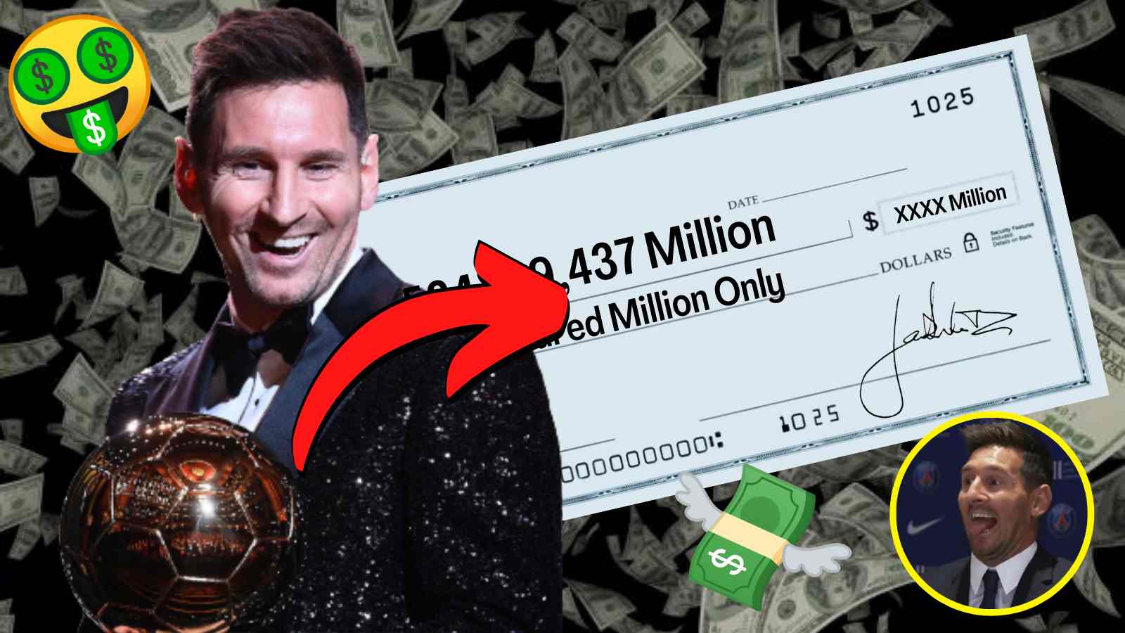 REVEALED: How much will Lionel Messi earn from winning the Ballon d’Or 2021