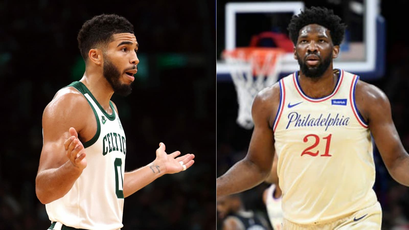 “Jayson Tatum is still his father”: NBC Boston trolls Joel Embiid