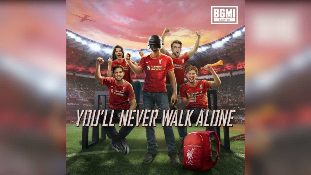 BGMI x Liverpool FC collaboration: How to get the Liverpool FC Home Kit Set for free?