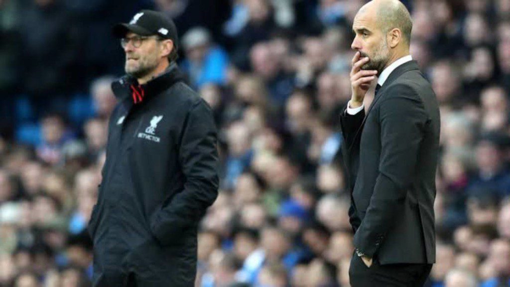 Pep Guardiola and Jurgen Klopp