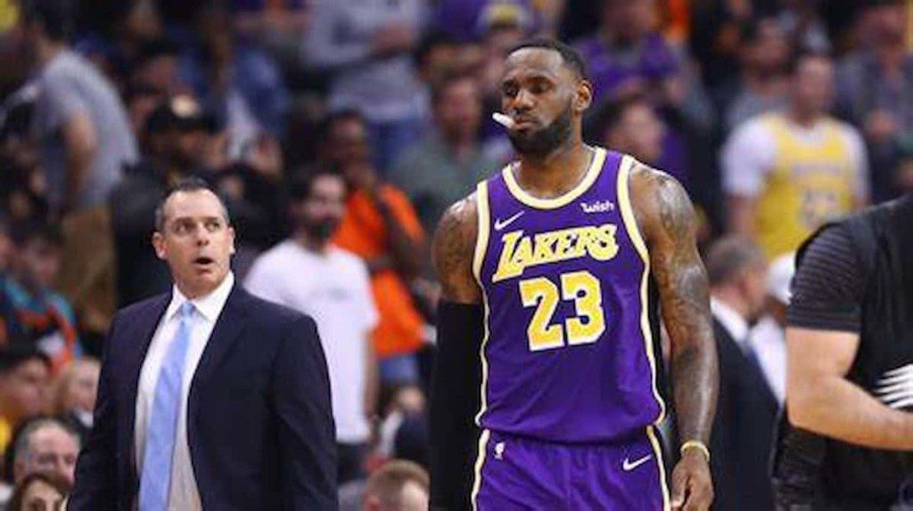 Frank Vogel on LeBron James' Covid-19 situation