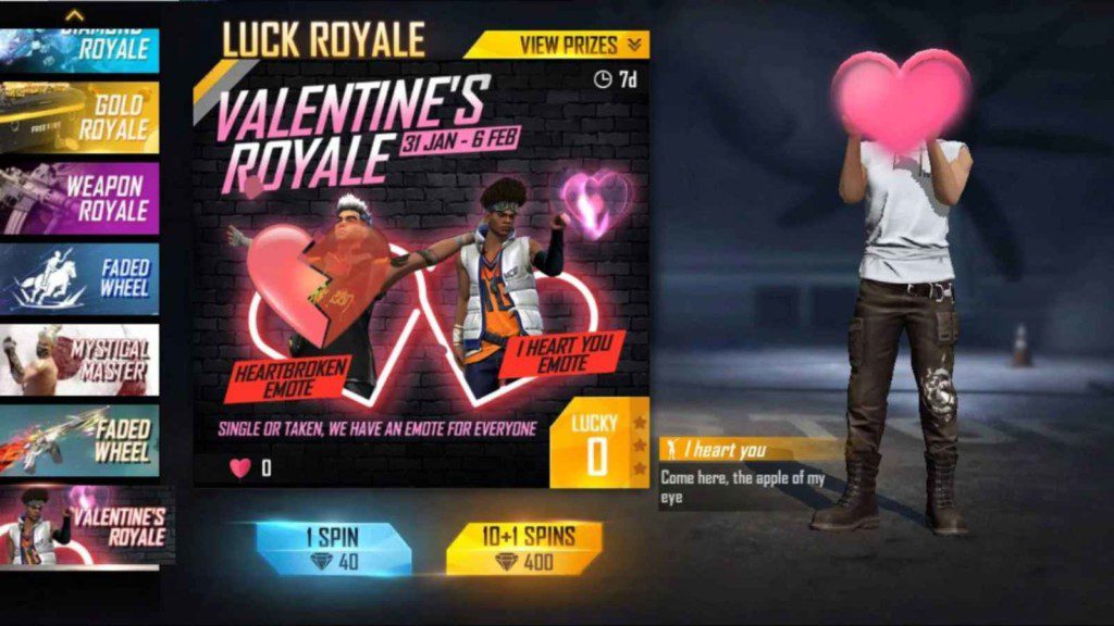 Valentine Royale