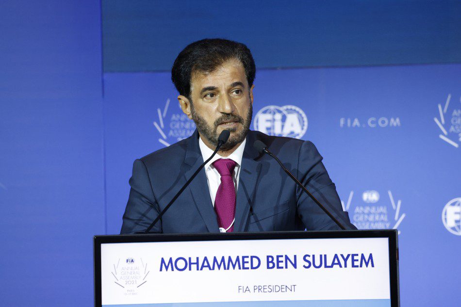 FIA President, Mohammed Ben Sulayem