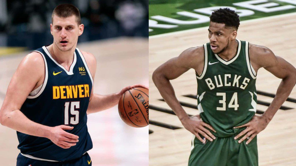 Nikola Jokic and Giannis Antetonkounmpo