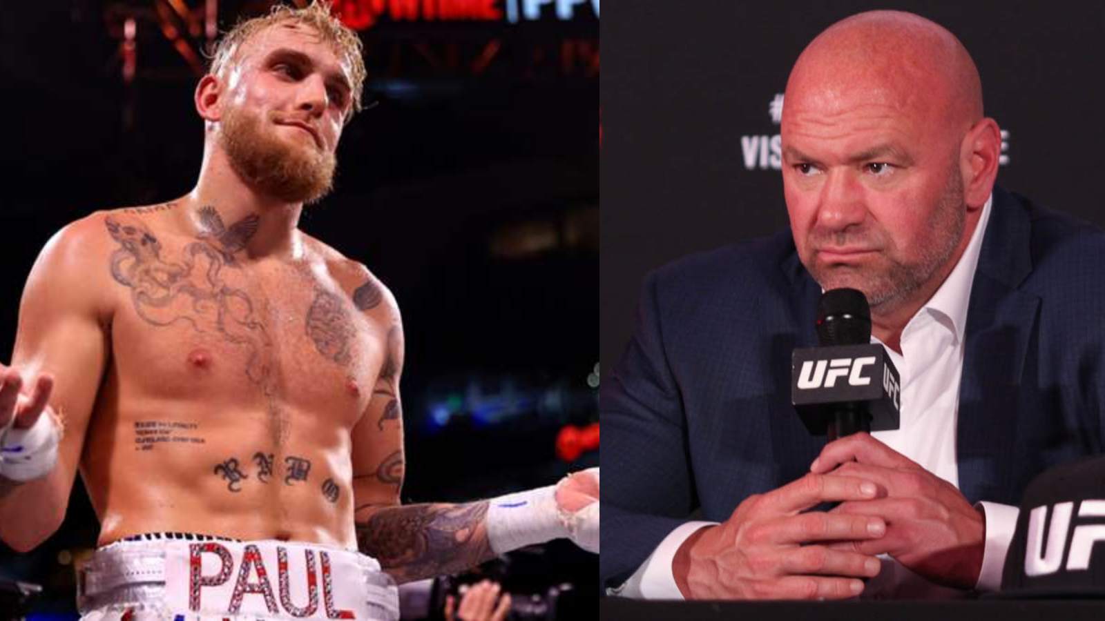 “He’s too busy sending lawsuit threats,” Jake Paul blasts Dana White for main-event absence at UFC 270