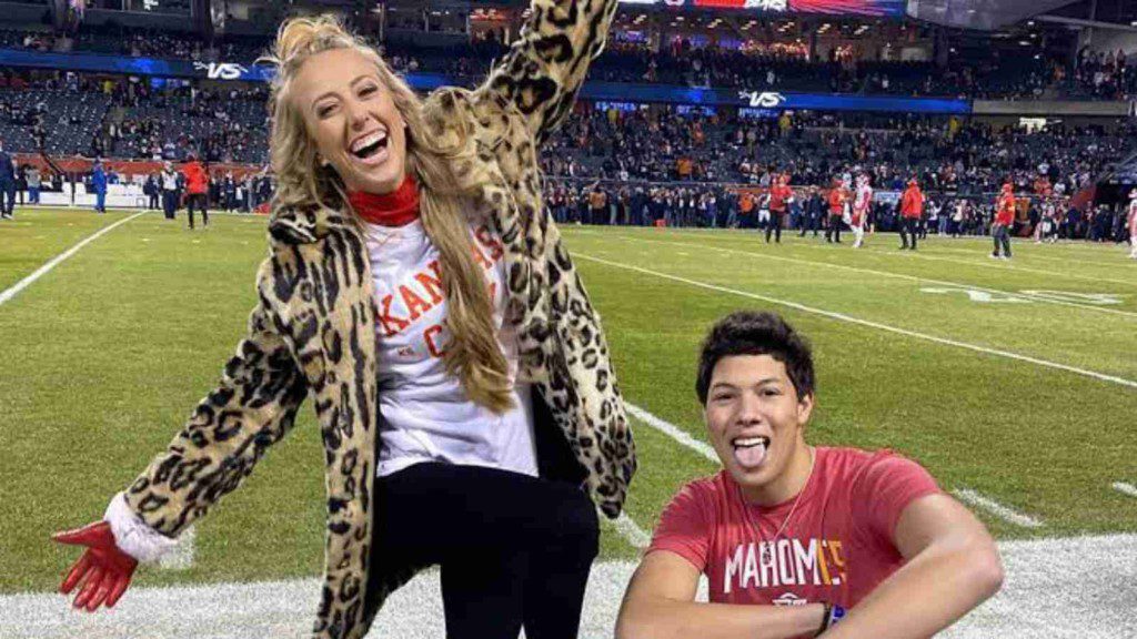 Brittany Matthews and Jackson Mahomes