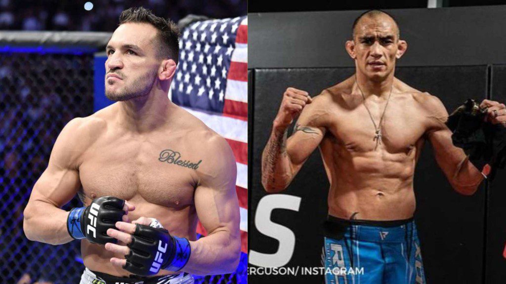 Michael Chandler(L), Tony Ferguson(R)