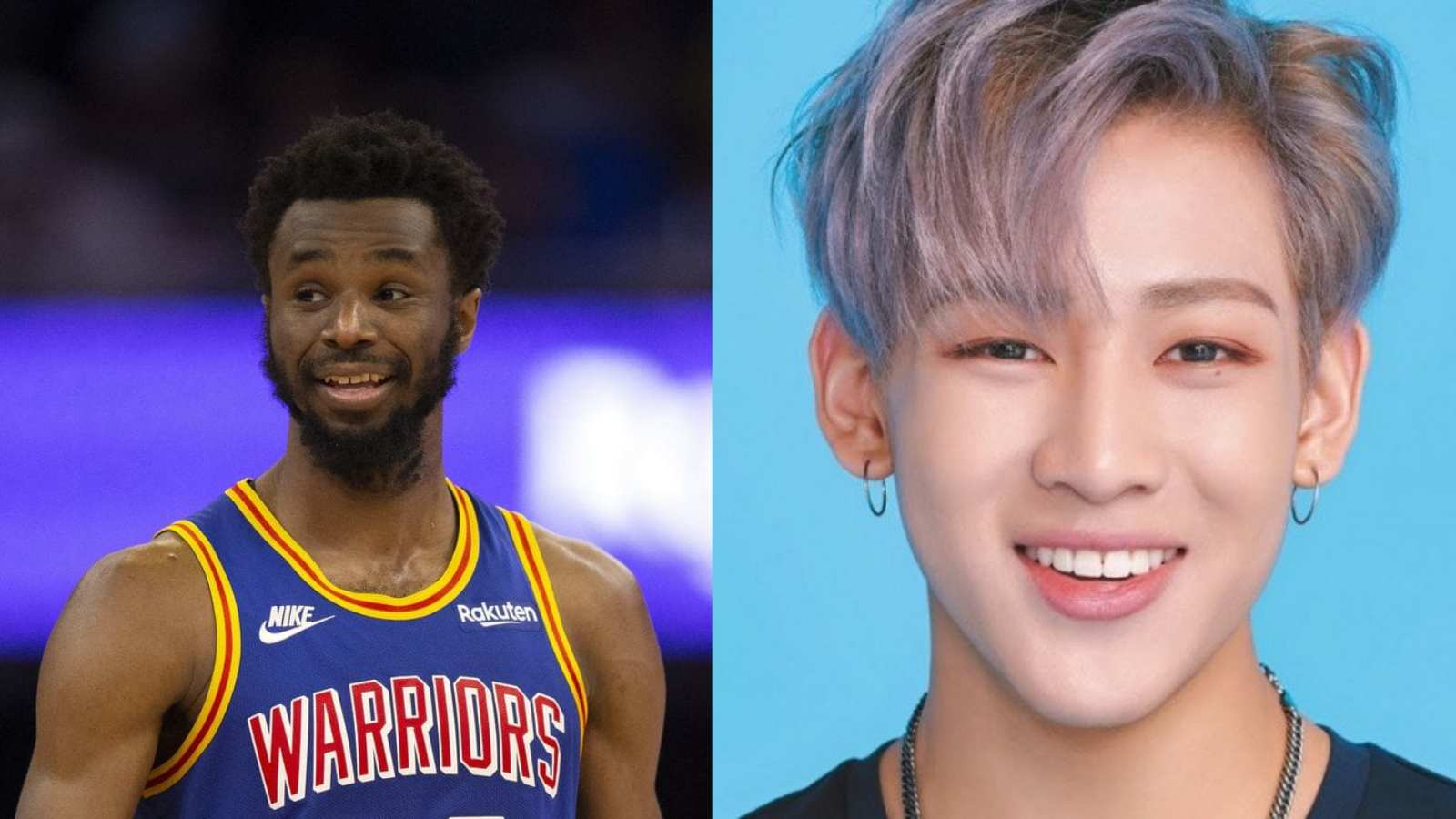 Andrew Wiggins reacts to K-Pop icon BamBam helping him become 2022 All-Star starter