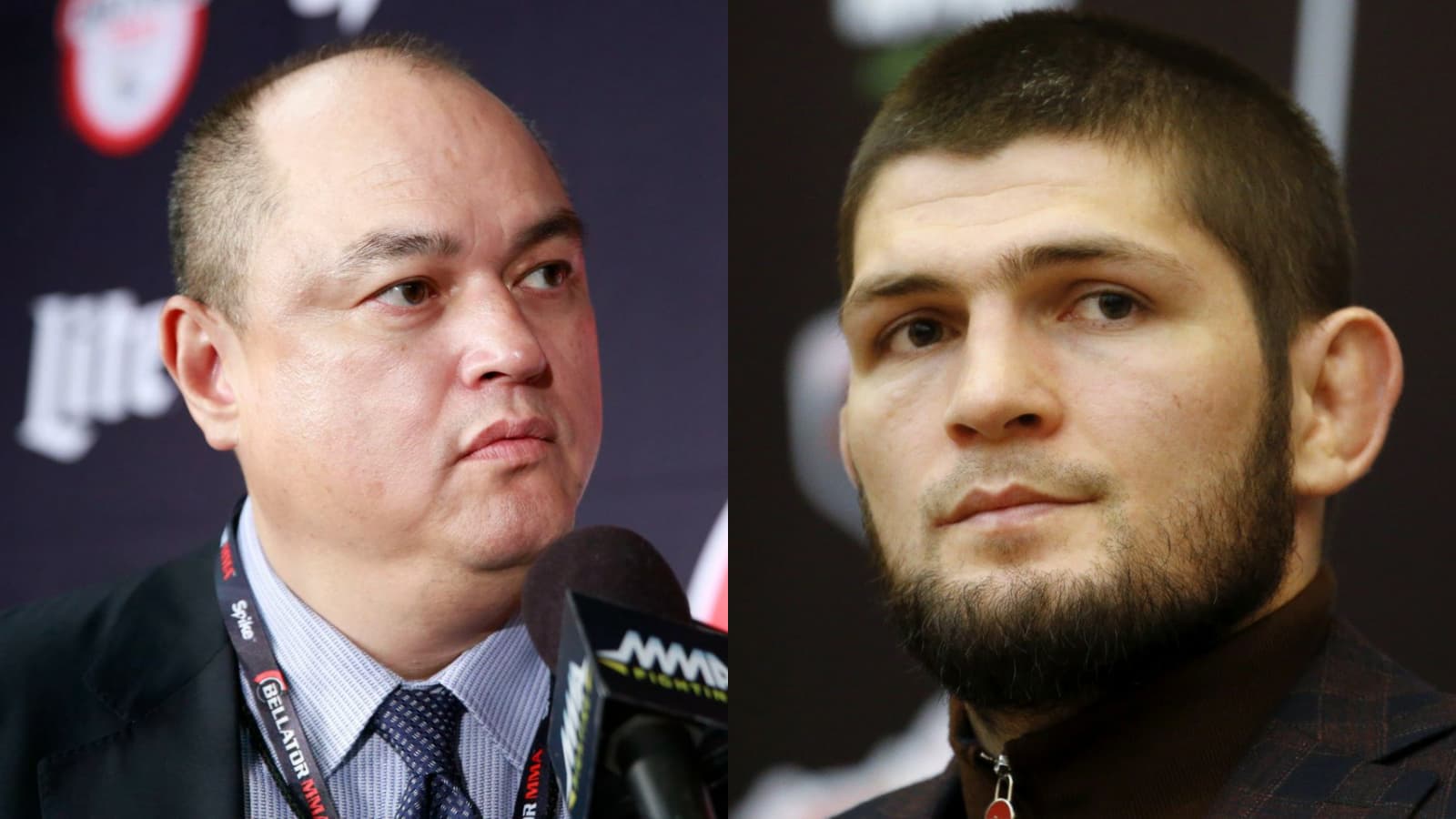 “Work in progress,”- Khabib Nurmagomedov meets Scott Coker to discuss a cross promotion fight