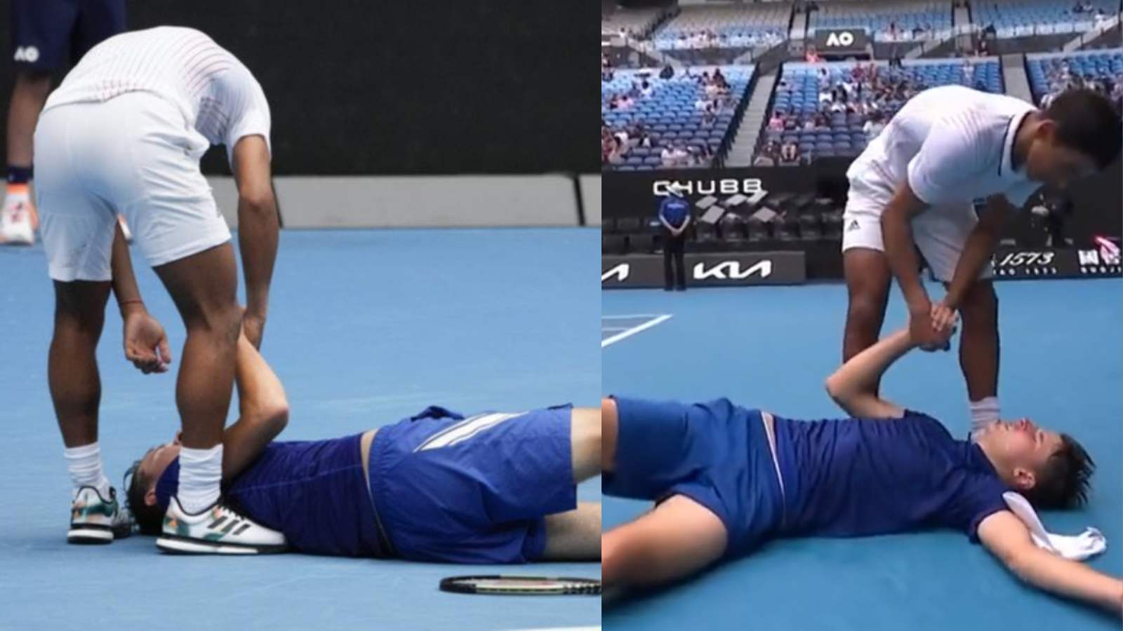 “TRUE SPORTSMANSHIP”- A sweet gesture ends the Marathon Australian Open 2022 Boys’ Singles Final