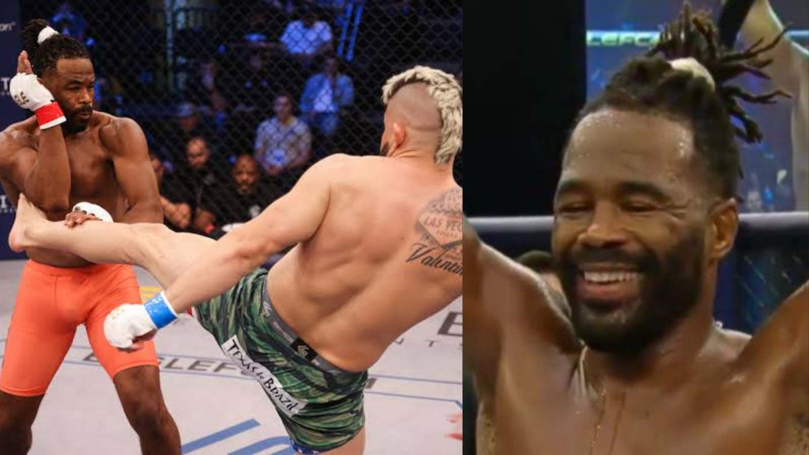 “It felt good though” – Former UFC star Rashad Evans is satisfied after winning at Eagle FC against  Gabriel Checco