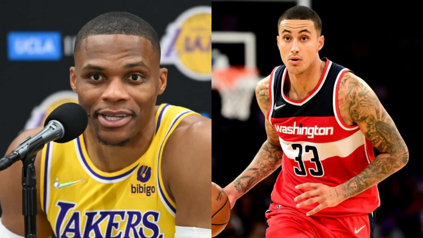 “Russ going Nuts”- Kyle Kuzma surprised to see Russell Westbrook scoring 35 points without LeBron James and Anthony Davis