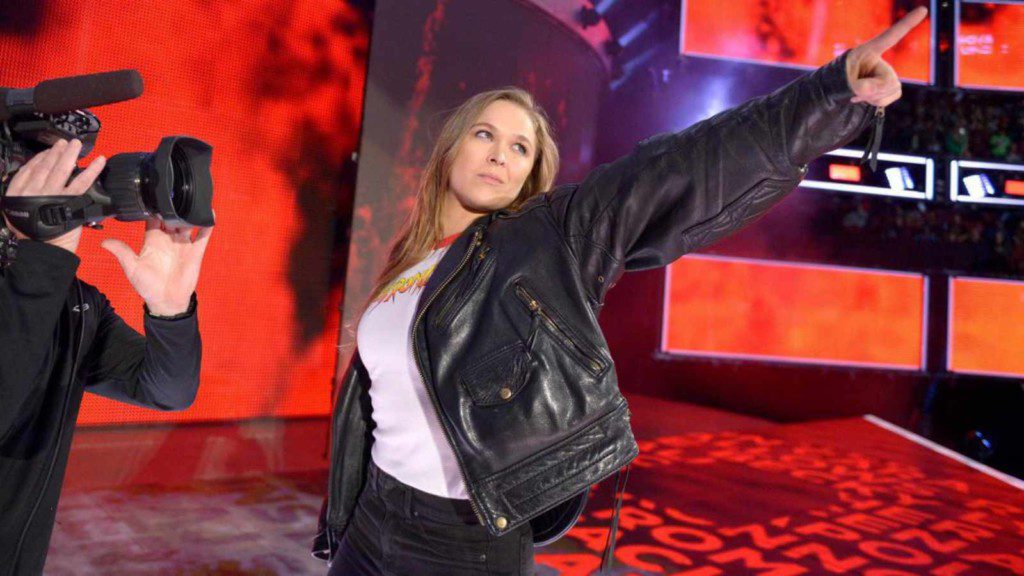 Ronda Rousey at Royal Rumble 2018