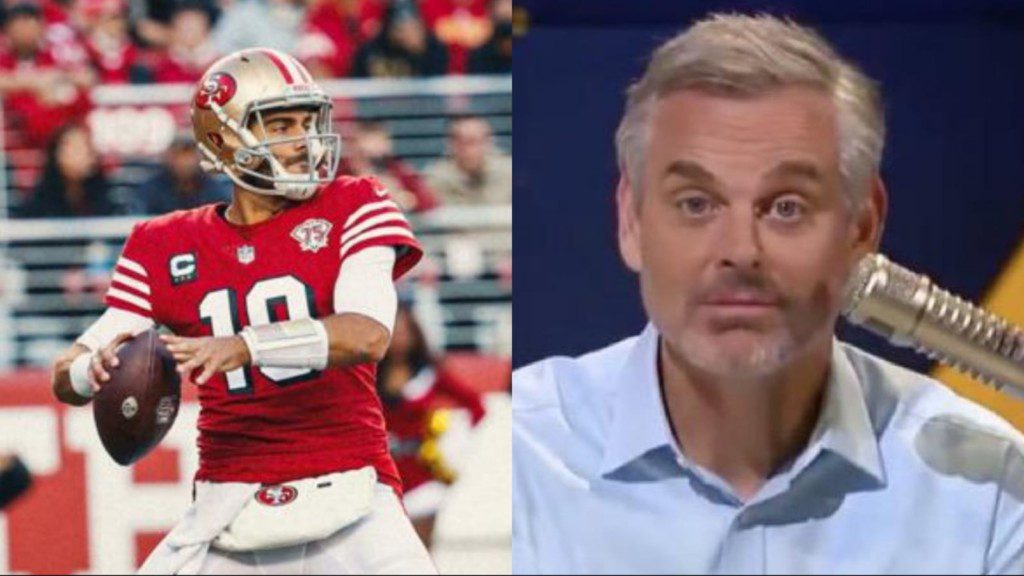 Jimmy Garoppolo and Colin Cowherd