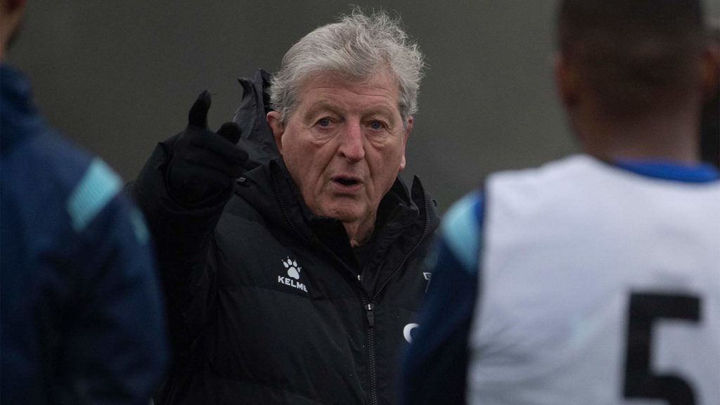 Watford training session with Roy Hodgson