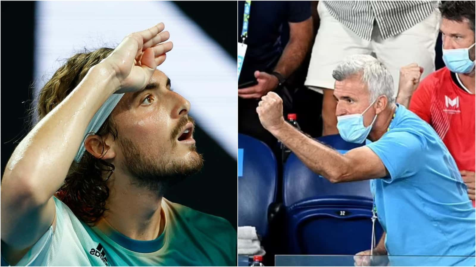 WATCH: ‘Caught in 4K’ Umpires catch Stefanos Tsitsipas’ coach and father Apostolos coaching him from the Players Box