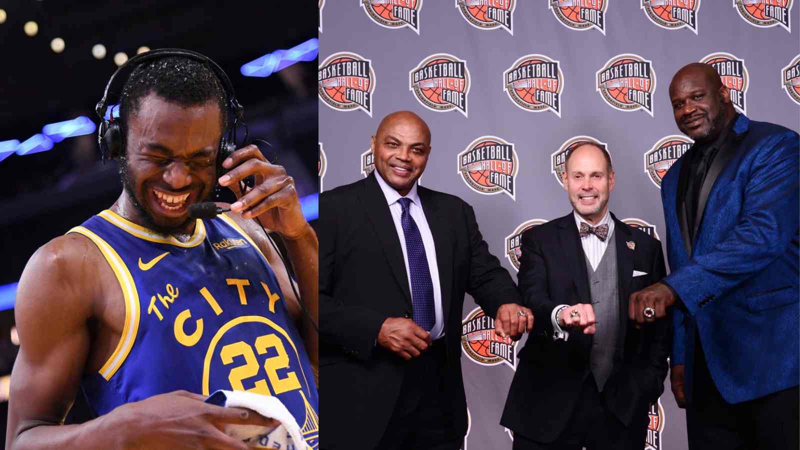 “Golden State made him a Winner” Andrew Wiggins receives warm wishes from Shaq and Charles Barkley for his 1st All-Star Selection