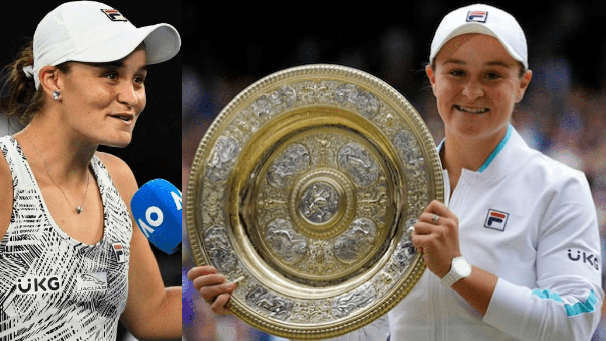 How many tournaments did Ash Barty win in 2021?