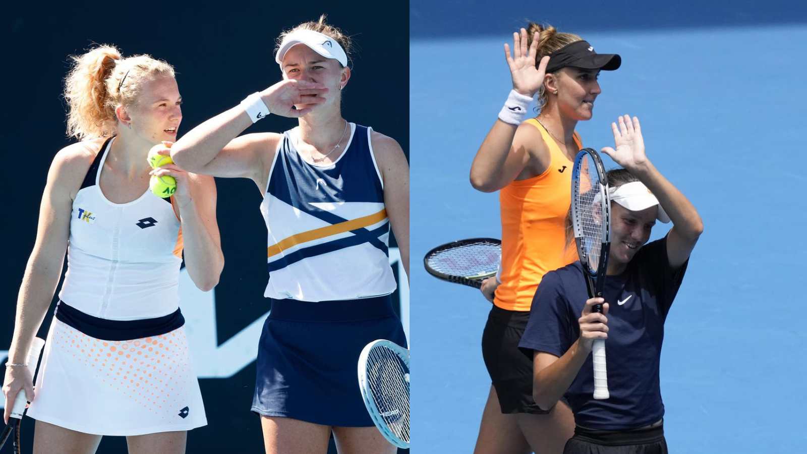 Australian Open 2022 Final: Barbora Krejcikova/Katerina Siniakova vs Anna Danilina/Beatriz Haddad Maia Live Stream, When, Where, and How to Watch