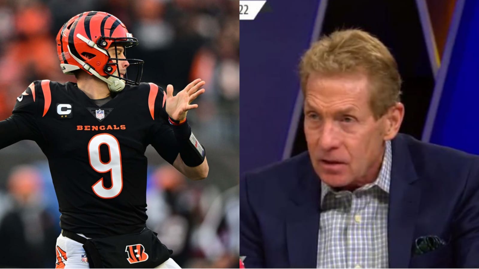 “He’s the closest thing left to Tom Brady.” Skip Bayless makes an incredible comparison between Joe Burrow and the GOAT