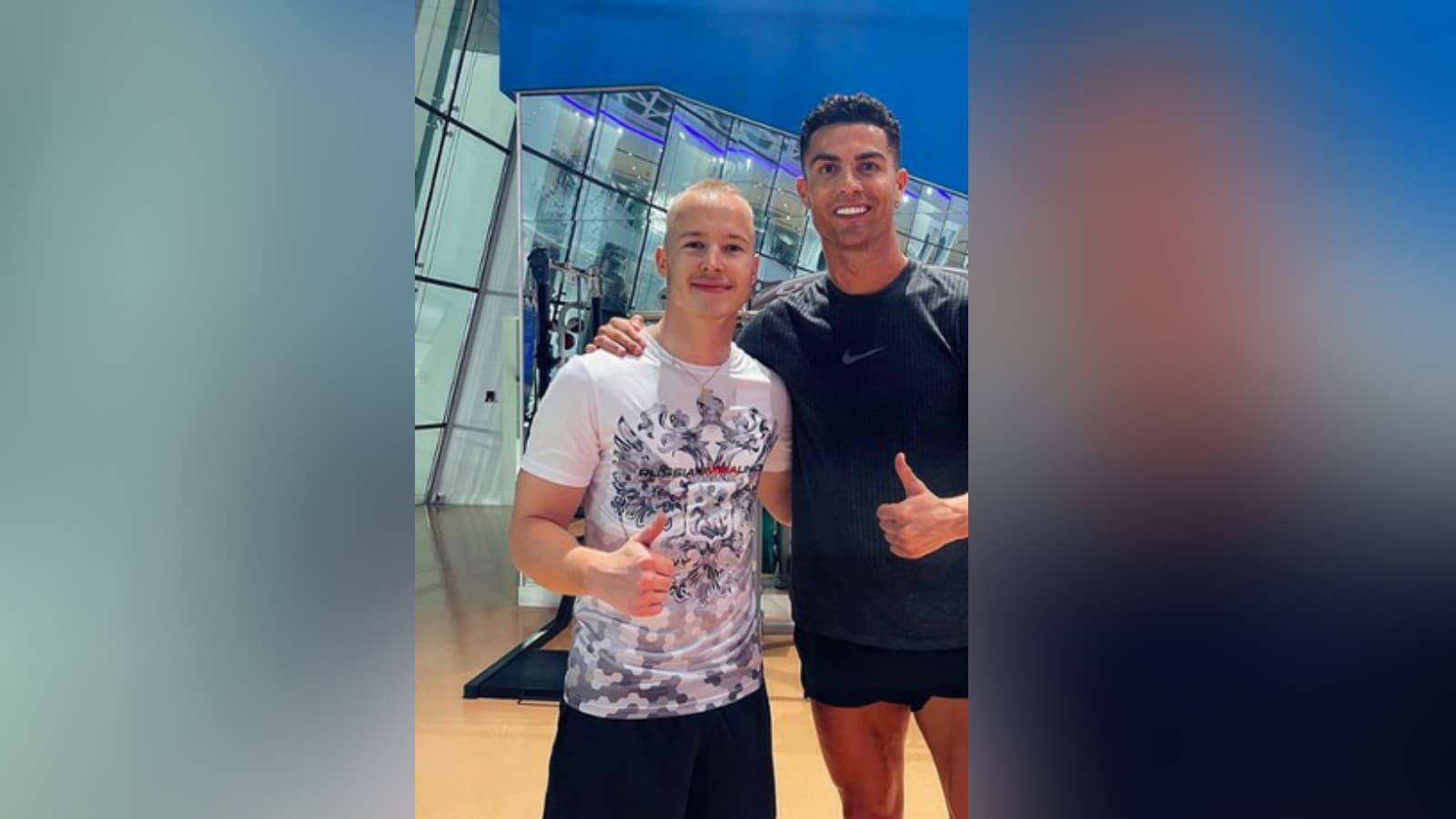 Controversial Russian F1 driver Nikita Mazepin shares his “Best gym session” with Cristiano Ronaldo