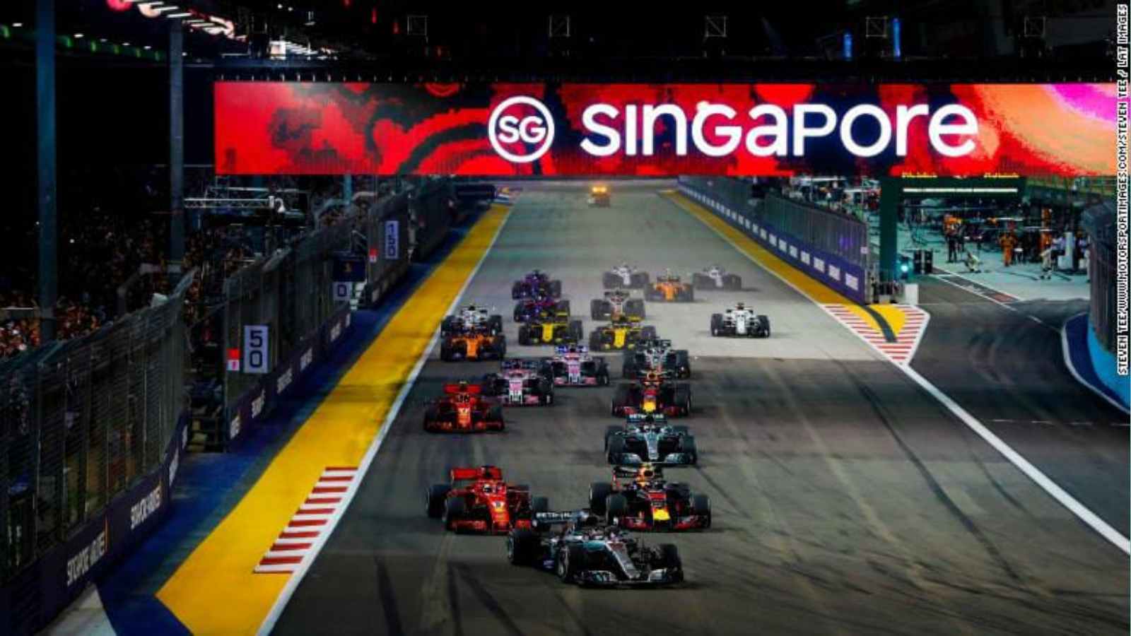 Formula 1 signs new long-term deal for Singapore Grand Prix