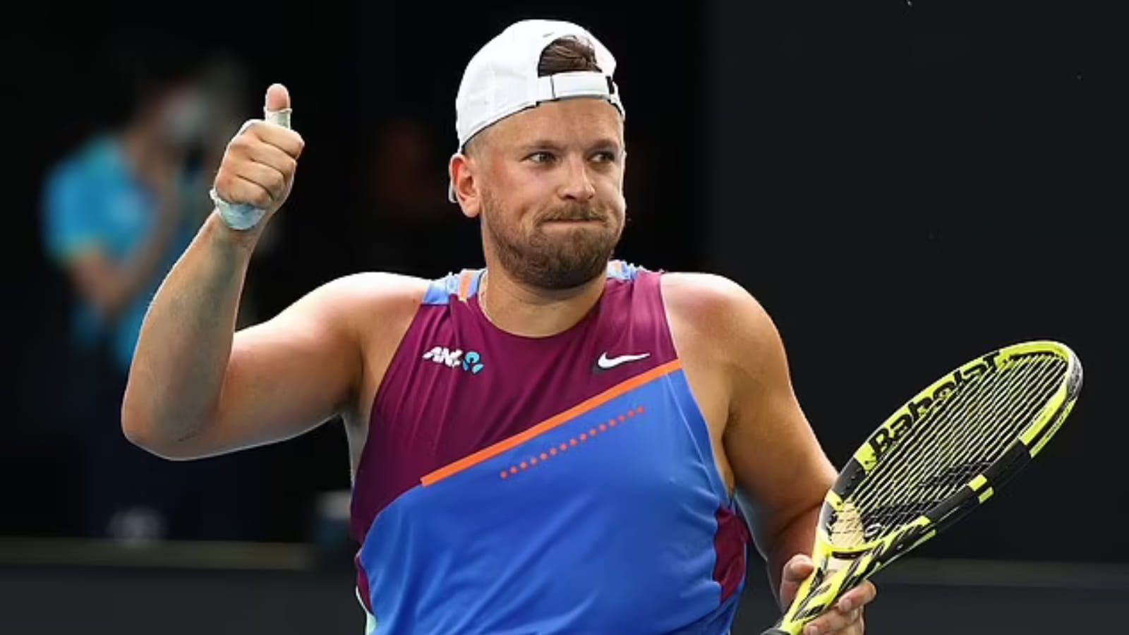 “Should I come back? Nah, I am just kidding” Dylan Alcott says goodbye to Melbourne Park in an emotional speech that leaves no eyes dry