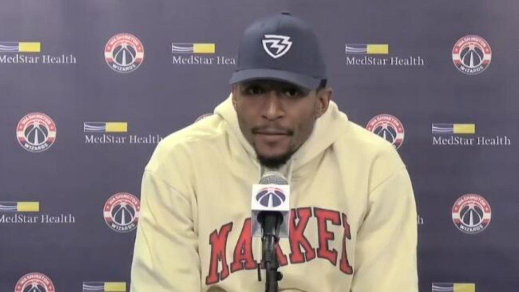 Bradley Beal in the postgame interview