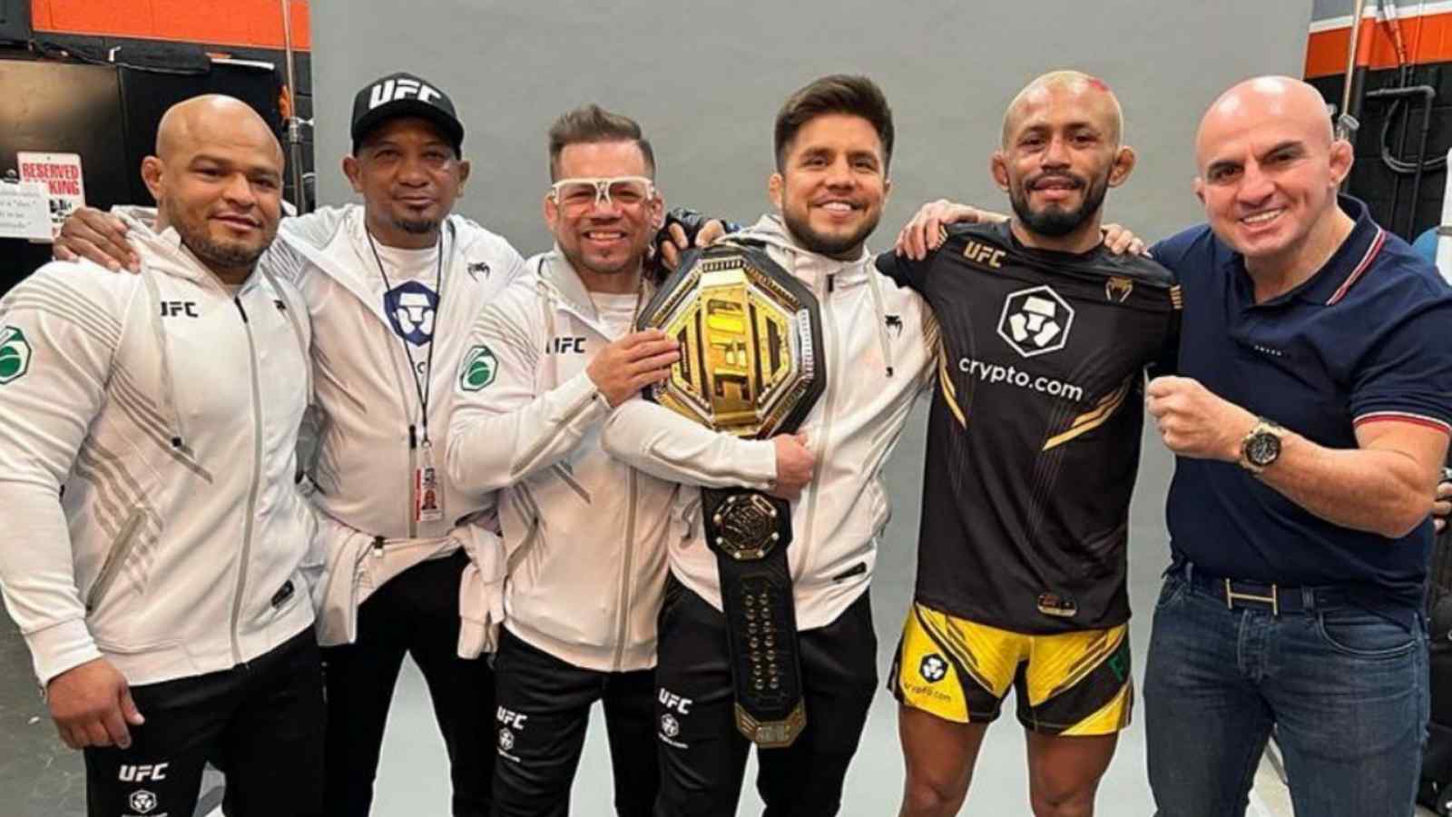 Watch: Henry Cejudo and Deiveson Figueiredo’s party gets interrupted by cops