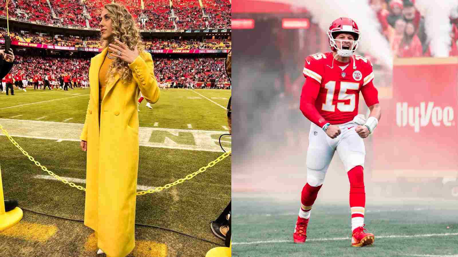 “Quite hysterical”: Brittany Matthews rubbishes reports of Patrick Mahomes stopping her from attending Chiefs games