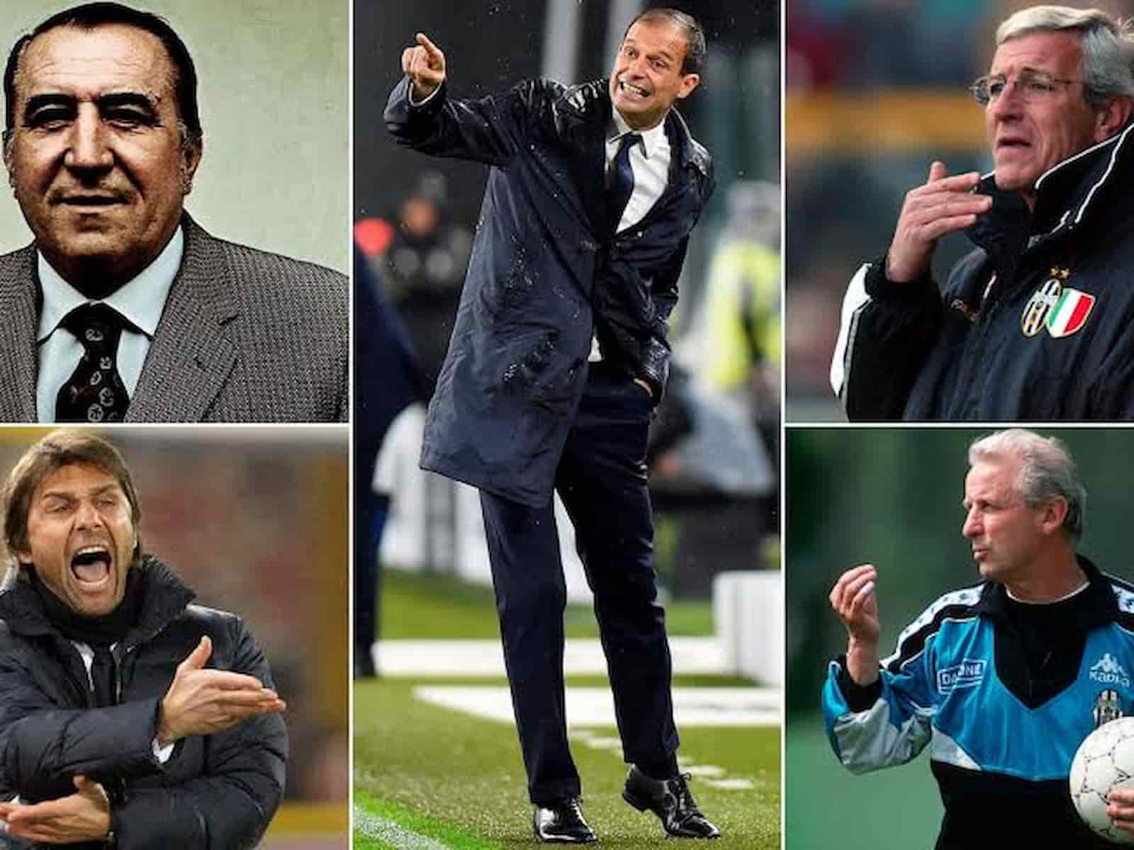 5 Most Title Winning Managers in Serie A