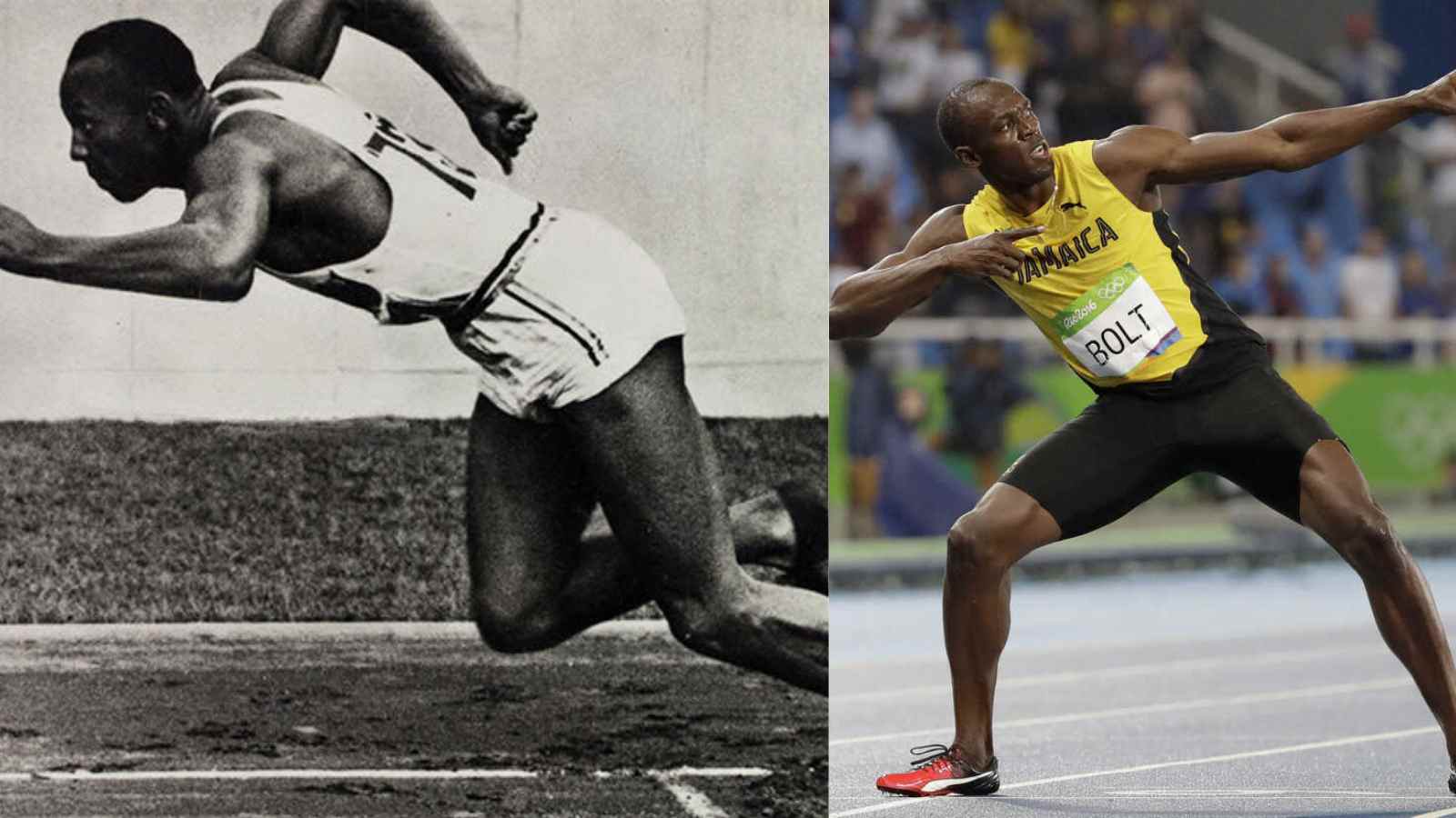 Jesse Owens vs Usain Bolt: Who would win in a head to head race?