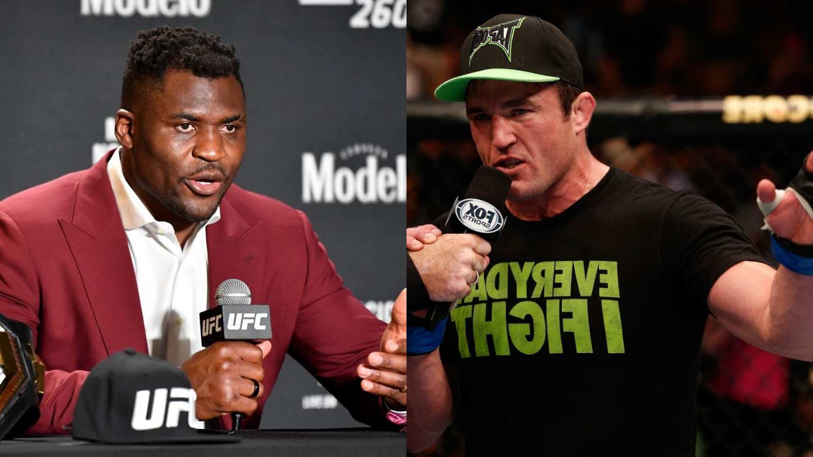 “I believe he is given bad advice,” Chael Sonnen warns Francis Ngannou of wishing Tyson Fury fight without the support of the UFC