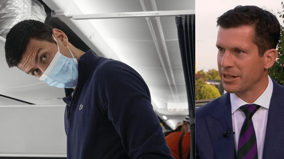 “It’s very difficult for Novak Djokovic to continue his professional career if he’s not double vaccinated” states this Tennis Legend Tim Henman