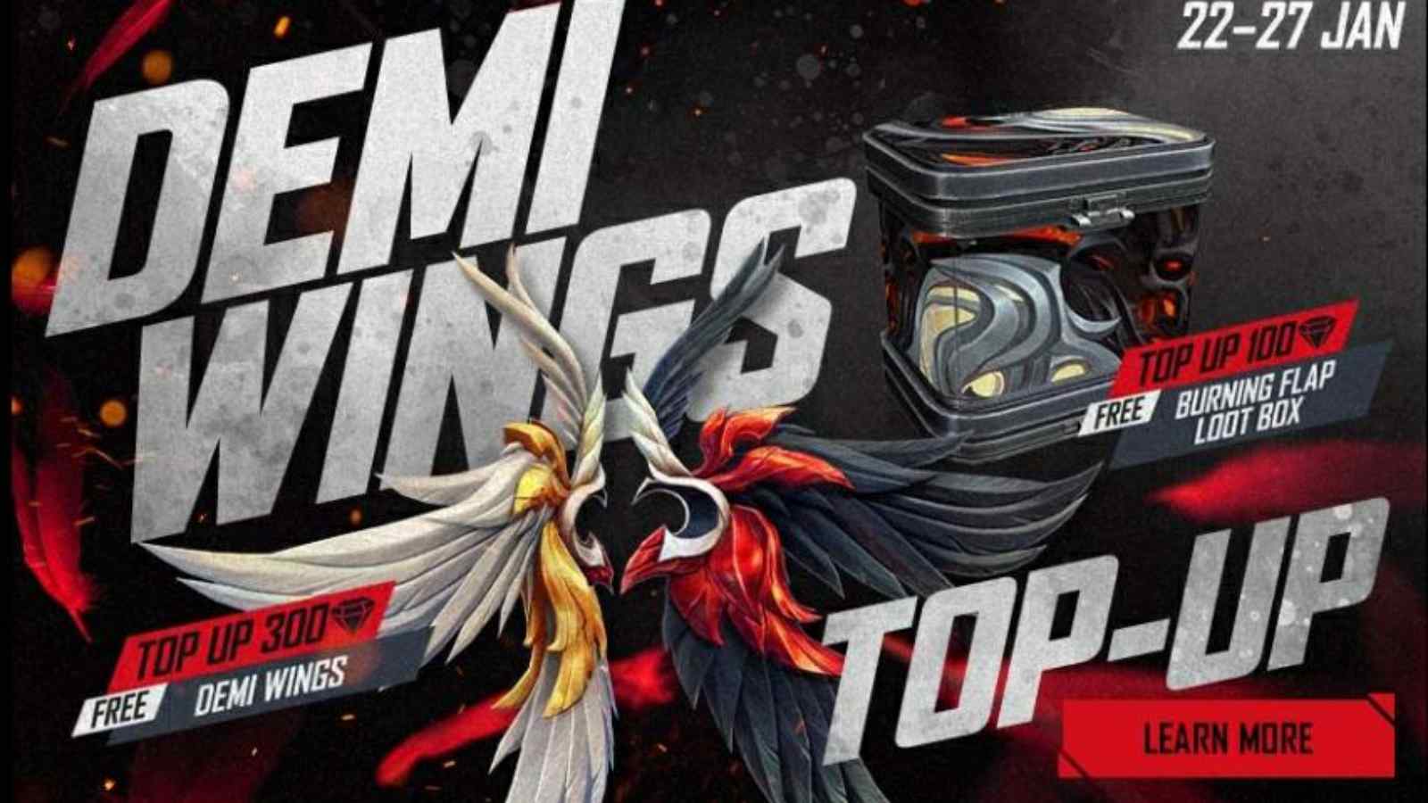 How To Get Demi Wings Backpack In Free Fire For Free?