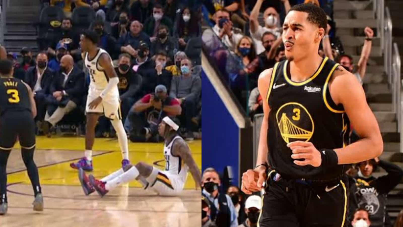 “Snatched his soul”: Fans mock Jordan Clarkson after being victimised by Jordan Poole with insane ankle breaker