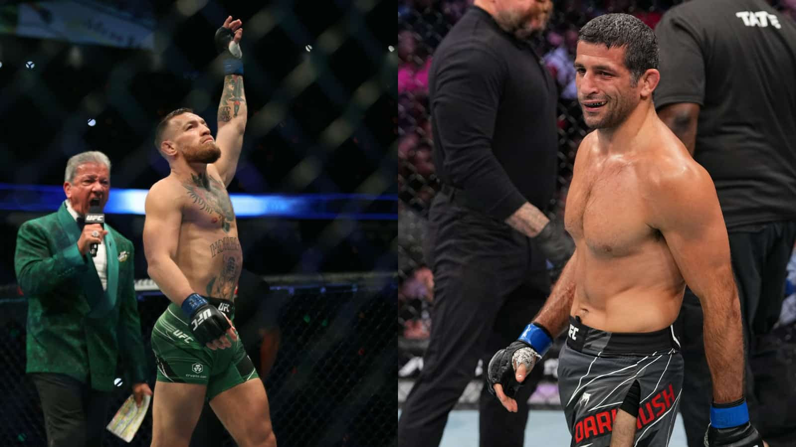 “Conor is always around the corner,” Beneil Dariush is scared of Conor McGregor stealing away his title shot