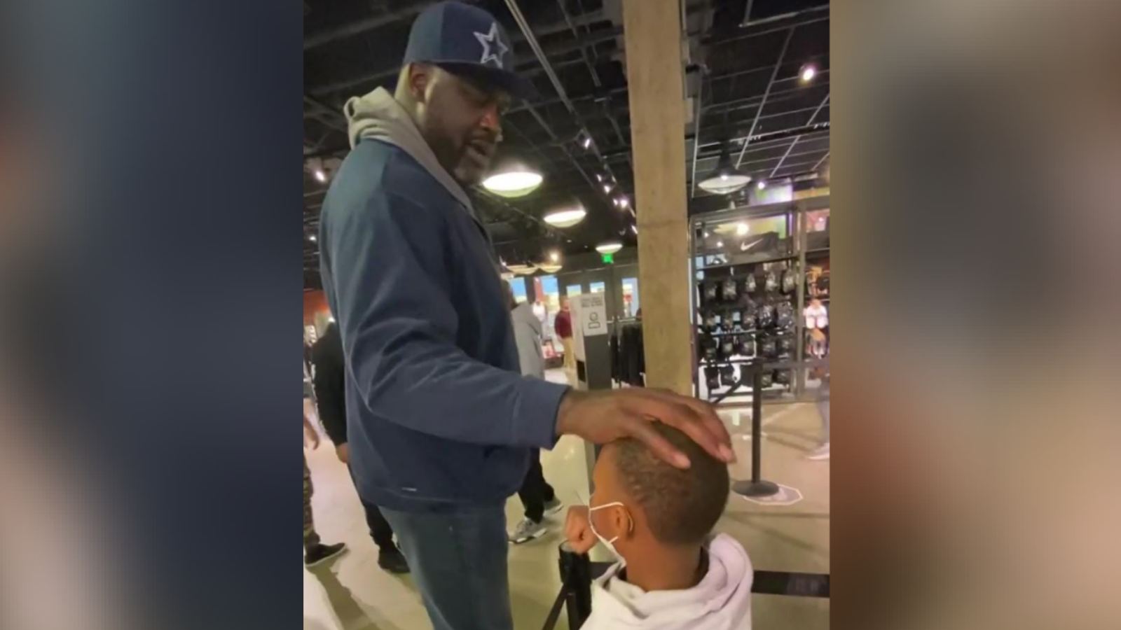 “Couldn’t believe my Eyes” Little kid shares Thankful Note after Shaquille O’Neal gifts him 2 pairs of shoes and Coat